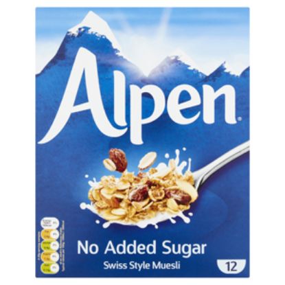 Picture of Alpen 550g NoAddedSugar (Blue) x10